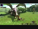 【テスト投稿】mhxx 集会所下位☆３ 古龍オオナヅチ戦（森丘＜昼＞） 裸ハンマーぼっち縛り２／２