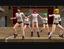 【そばかす式MMD】　Hysteric_Bullet　ばんき・どれみー・ムラサ・ぱるしー・だいちゃん