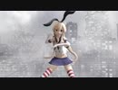 【MMD艦これ】夜霧漂う街で　島風が　　Luvoratorrrrry!