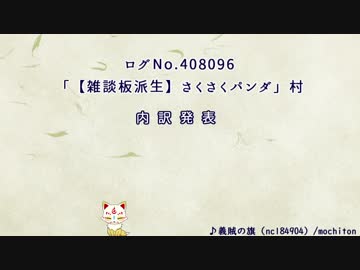 【16A村リプレイ】刀剣男士が人狼する村その1．5日目～内訳発表