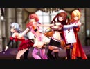 【アイドル部MMD】アイドル部BLUEチームで『ポーカーフェイス』