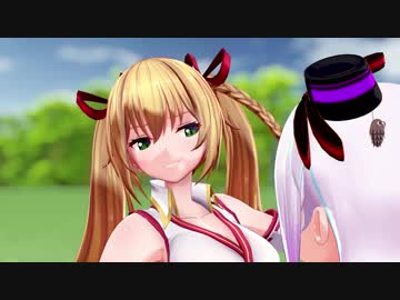 【アイドル部MMD】キーボードにお茶をこぼしちゃったいろはちゃん