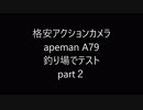 格安アクションカメラ　apeman A79　釣りをしながらテストしてみた　part２
