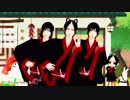 【MMD鬼徹】ぴーにゃっつたべたいな【鬼徹紅白最終決戦-赤】
