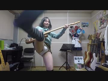 けものフレンズ2OPのベース　弾いてみた