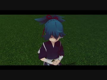[MMD刀剣乱舞]小夜が江雪に花をあげるだけ[寸劇]