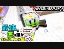 【日刊Minecraft】最強の匠は誰かスカイブロック編改!絶望的センス4人衆がカオス実況！#18【TheUnusualSkyBlock】