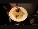 菜の花とたらこのパスタ