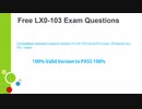 LX0-103 CompTIA Linux+ Dumps Questions with 120 Q&As