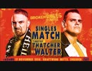 【wXw】ティモシー・サッチャーvsウォルター【18.11.17】