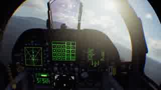 エースコンバット７をVRでプレイ　　