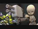 【メダ３カミキリver.】パテとヤスリと月面パンチ【実況＋模型】#28