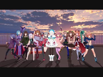 【アイドル部MMD】シロちゃんとアイドル部でAB!EDパロ