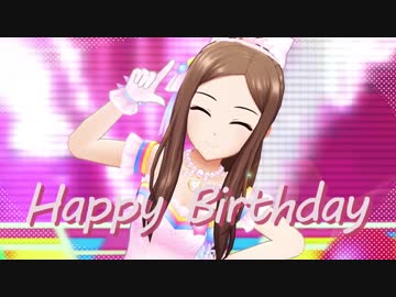 45秒で松山久美子さんの誕生日をお祝いする動画