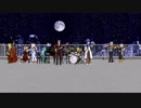 Follow stars　アニメーションを付けました。リアルは　一人シンセサイザーバンド