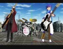 Heart fire　アニメーションを付けました。リアルは一人バンド
