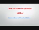 Most Updated JN0-220 Juniper JNCIA-DevOps Exam Questions - Killtest