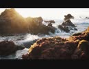 Water Crashing Over The Rocks　西川輝寿