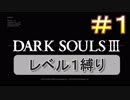 #1 初めての縛りプレイ【ダークソウル３】