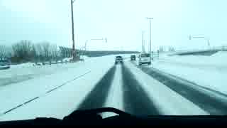 【北海道ドライブ】車窓動画　雪道VID_20190118_150133