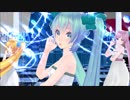 【MMD】ミクさんネルさんルカさんで『FREELY TOMORROW』