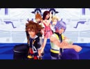 【KHMMD】ソラ達５人でHysteric Bullet