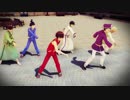 【MMD日和】御三家でエンヴィキャットウォーク