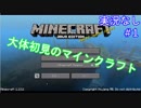 大体初見のマインクラフト #1【実況なし】
