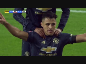 《18-19FAカップ》 [4回戦] アーセナル vs マンチェスター・ユナイテッド