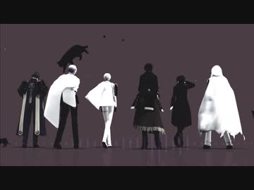 【MMD刀剣乱舞】言い訳無用のエンヴィキャットウォーク【加州・長谷部・長義・国広・亀甲・大倶利】