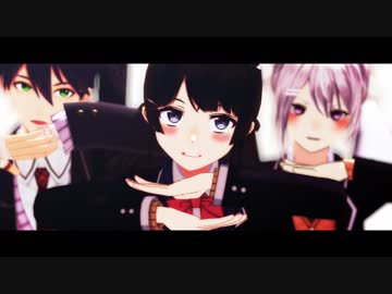 【にじさんじMMD】父、母、息子で「Booo!」【バーチャルYouTuber】【1080p】