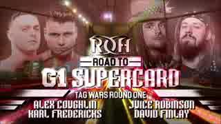 【ROH】ライフブラッドvsアレックス・コグリン&カール・フレドリックス【19.1.24】