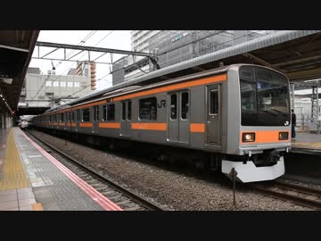 209系1000番台トタ81編成試運転 国分寺発車