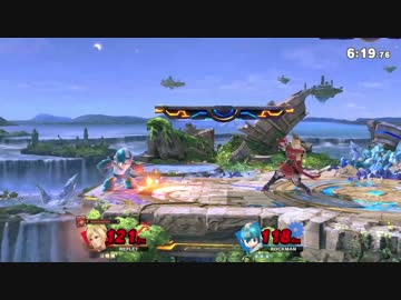 【スマブラSP】アカネ(ルフレ) VS たーくん(ロックマン)part2【えるてる杯決勝】