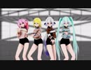 【MMD】AS IF IT'S YOUR LAST/마지막처럼【tda deer pack】 【Haku,Luka,Miku,Rin】  【1080p60fps】