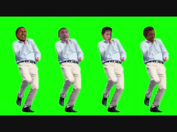 楽しく踊る先輩たちGB