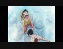 頂上戦争でエースが死ぬシーンにこち亀のbgm付けてみた