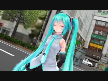 ぐんぐん大きくなるミクで「私の時間」