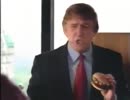 マクドナルドのＣＭに出るドナルド・トランプ