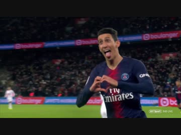 《18-19リーグアン：第22節》 パリ・サンジェルマン vs レンヌ