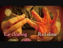 [ASMR]スライムを触ったり耳かきでグチョグチョ/slime sounds - ear cleaning