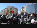 Motards Élite Club Tanger at street parade of International Festival of Ibn Battuta 2nd Edition