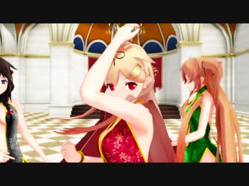 【MMD艦これ】白露娘がチャイナで、一騎当千。ver2