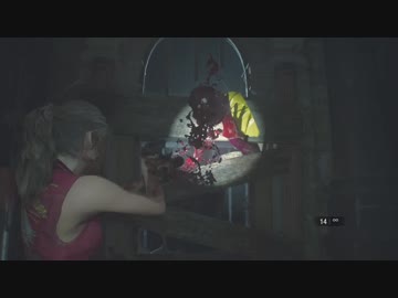 ぶるっと実況バイオRE2！【クレア表Zver.】part3/12