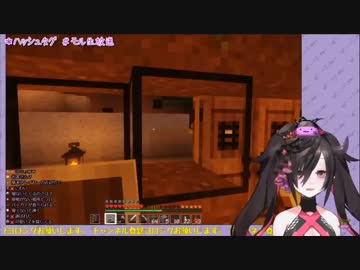 [マイクラ]ファントムに襲われた闇夜乃モルルを助けに来る宇志海いちご・ベルモンドバンデラス