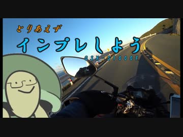 【Live2D車載】とりあえずインプレしよう【GSX-S1000F】