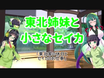 東北姉妹と小さなセイカ 日常編「東北家の休日とセイカのお仕事」【VOICEROID劇場】