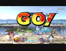 ガオガエンvs Miiファイター スマメイト