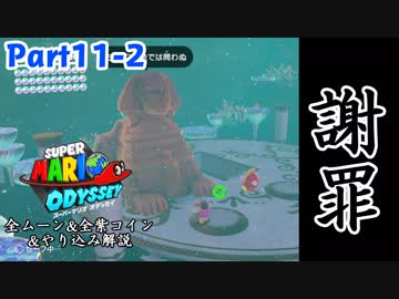【マリオオデッセイ】全ムーン&全紫コイン&やり込み解説 Part11-2【実況】Δ∇