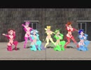 【MMD】７人のサキュバスで被害妄想携帯女子（笑）【カメラ固定・字幕無】(1080p_60fps)